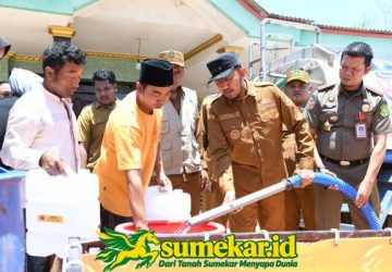 Tangki Air Datang Membawa Harapan, Bupati Sumenep Temui Warga Langsar Laok di Tengah Kemarau