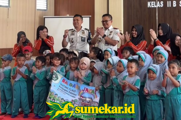 47 Siswa TK Serbu Rutan Sumenep, Batik Catra dan Musik Saronen Jadi Magnet Edukasi