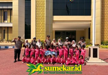 Belajar Tertib Tak Harus Membosankan, Polisi Sumenep Ajak Anak Kenali Keselamatan Jalan