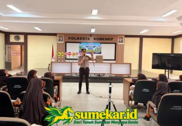 Bikin Anak Makin Dekat dengan Polisi, Satlantas Sumenep Gelar Edukasi Interaktif