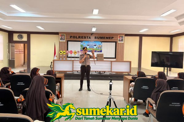 Bikin Anak Makin Dekat dengan Polisi, Satlantas Sumenep Gelar Edukasi Interaktif