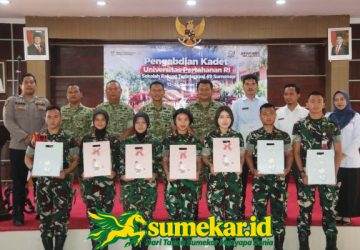 Dandim Sumenep Apresiasi Pengabdian Kadet Unhan, Titip Pesan soal Karakter dan Kepedulian