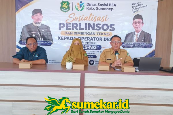 Ada Peran Penting Perangkat Desa di Balik Program Perlinsos, Ini Langkah Dinsos P3A Sumenep