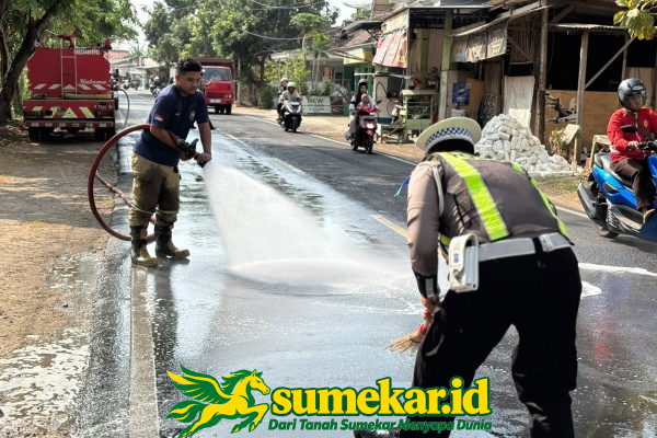 Ops Patuh 2026, Satlantas Polresta Sumenep Gandeng Damkar Gelar Aksi Peduli Keselamatan