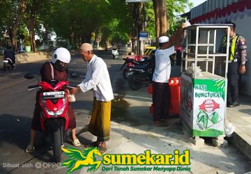 Ada Senyum di Balik 102 Nasi BUNGTURAT, KBS Sumenep Tebar Kepedulian di Jalanan