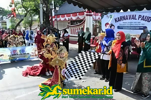 Karnaval PAUD Sumenep Tanamkan Cinta Budaya Sejak Dini, Bunda PAUD Dorong Lahirnya Generasi Hebat