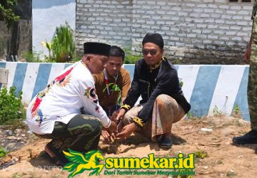 BPBD Sumenep Tanam Pohon di Pakandangan Tengah, Perkuat Benteng Alami Hadapi Ancaman Bencana