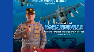 Kapolres Sumenep Mengucapkan Selamat Hari KOHANUDNAS 2025