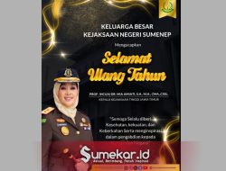 Keluarga Besar Kejaksaan Negeri Sumenep Ucapkan Selamat Ulang Tahun kepada Kepala Kejaksaan Tinggi Jawa Timur
