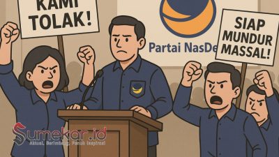 Asal Bukan Akis! Gelombang Penolakan Muncul di Tubuh NasDem Sumenep