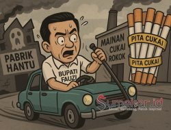 Dibalik Pabrik Hantu dan Mainan Pita Cukai rokok, Bupati Fauzi Tarik Rem Darurat, Nyaris Tanpa Leting Kanan